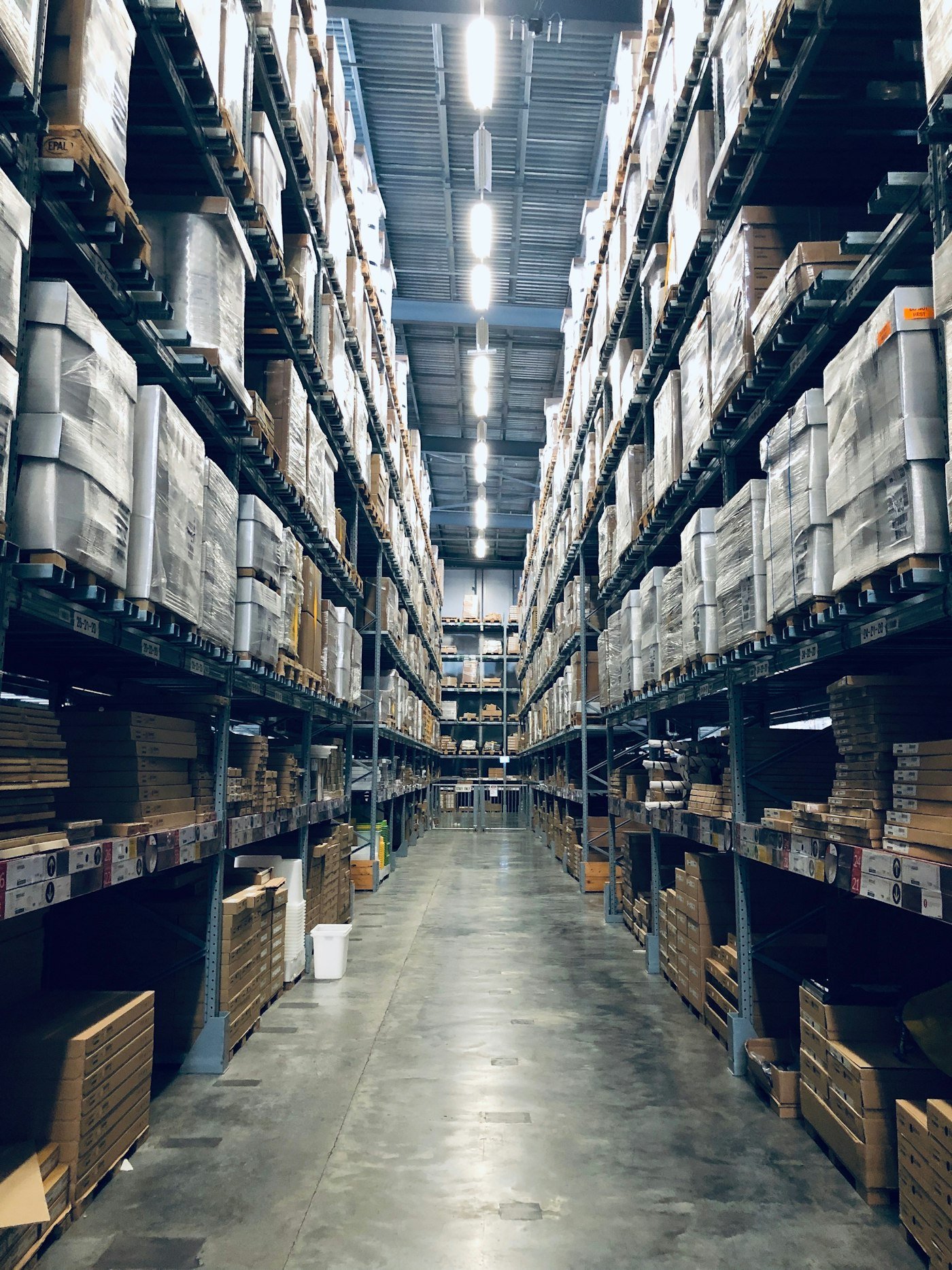 High-bay Automated ASRS Logistics Warehouse